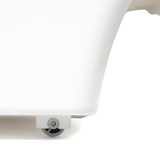 Technow Motek 12 Litre Bambu Desen Tekerlekli Tekli Organizer 2 Adet 