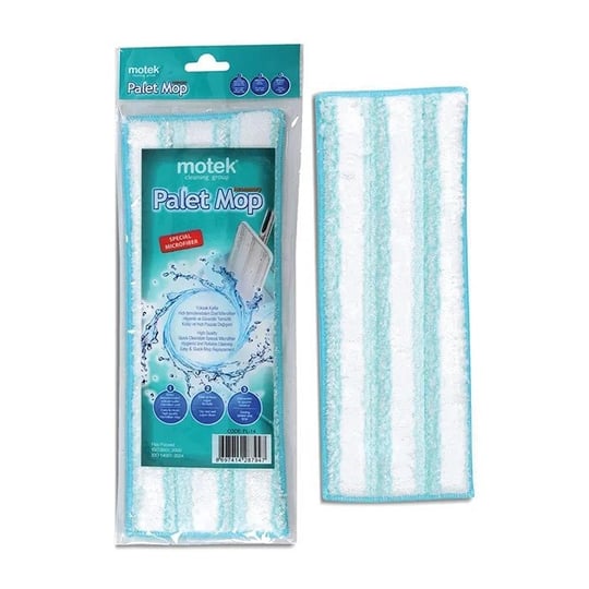 Technow Motek PL-16 Islak Kuru Kullanım  Mikrofiber Palet Mop Temizlik Seti