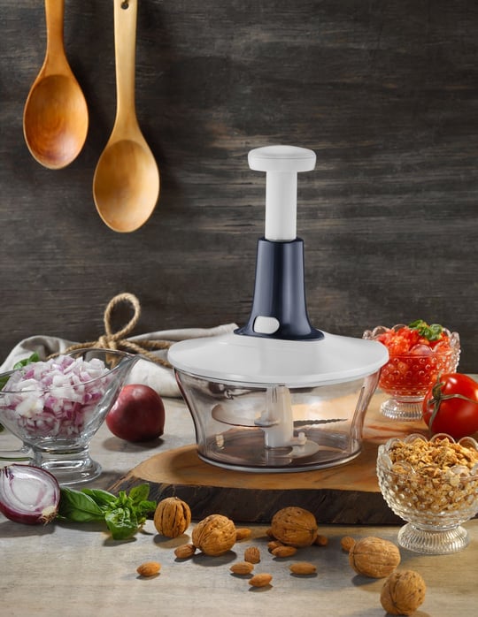 Technow Vip Ahmet  VP-014 Üçgen Basmalı Rondo Mavi 1500ML