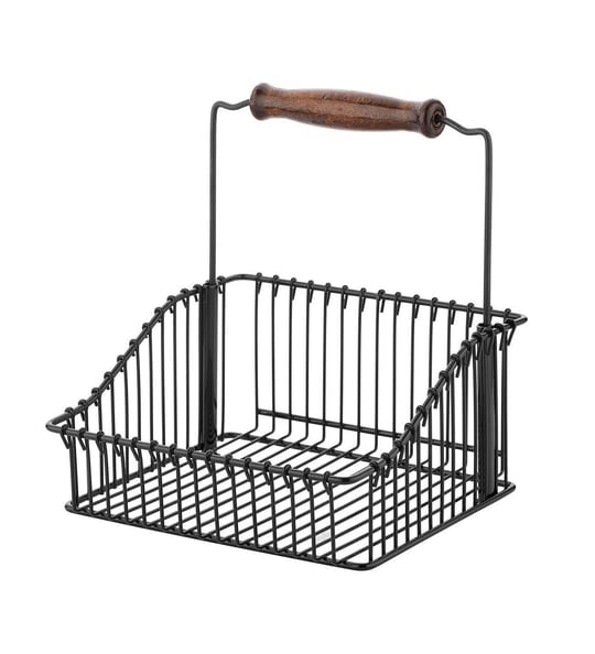 Technow Vip Ahmet VP-920 Mutfak Banyo Sepeti Çok Amaçlı Sept Ferforje Metal Fintorp Model 20*20