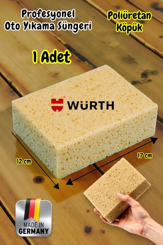 Würth Mumlu Cila AP30 + Oto Yıkama Süngeri + Cam Sabunu  Avantaj Paketi