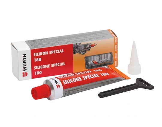 Würth Silikon 250C Isıya Dayanıklı Sızdırma Sıvı Conta Siyah 70Ml