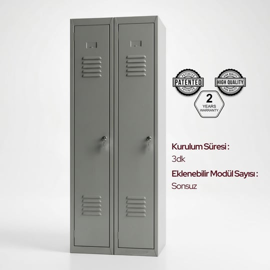 Eklenebilir Modüllü Çok Amaçlı Dolap