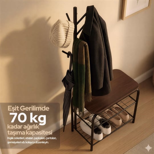 Eluf Askılık Pormanto