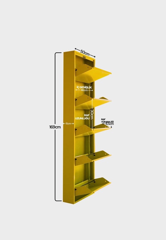 Sarı Metal Ayakkabılık