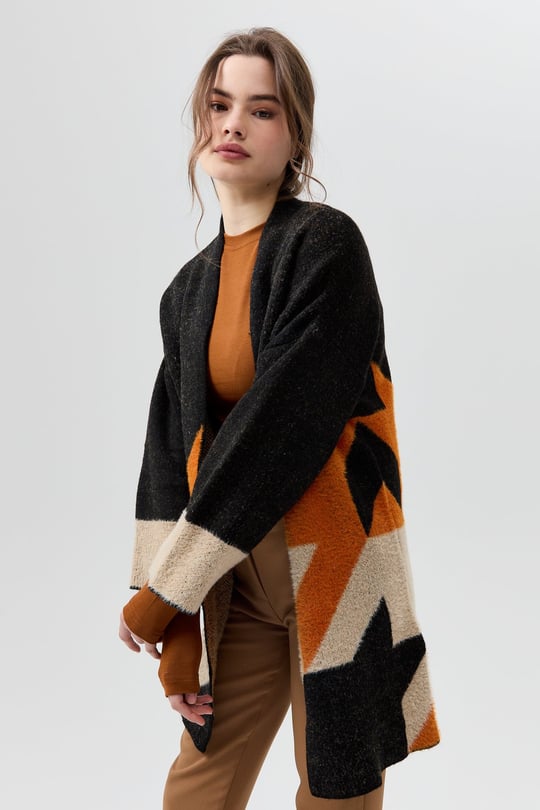 Cardigan femme oversize sale
