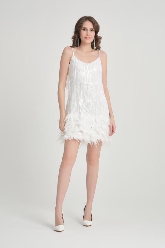 Beyaz Abiye Elbise Modelleri ve Fiyatları| Livanomi