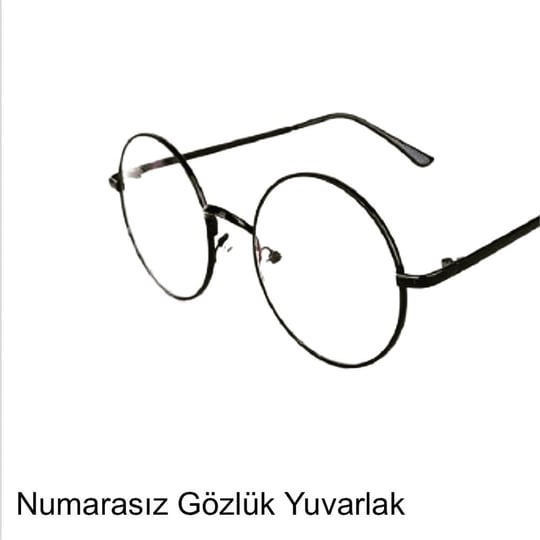 Retro Numarasız Gözlükler