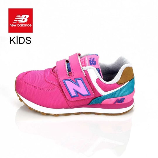 Kız Çocuk Spor Ayakkabı Kauçuk Taban KV574T4Y NEW BALANCE KIDS PRE-SCHOOL  PINK-BLUE | Marka Park