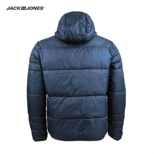 Jack Jones Erkek Mont 12110376 JJ JORBOMB PUFFER JACKET CAMP QUILTED NAVY BLAZER Marka Park