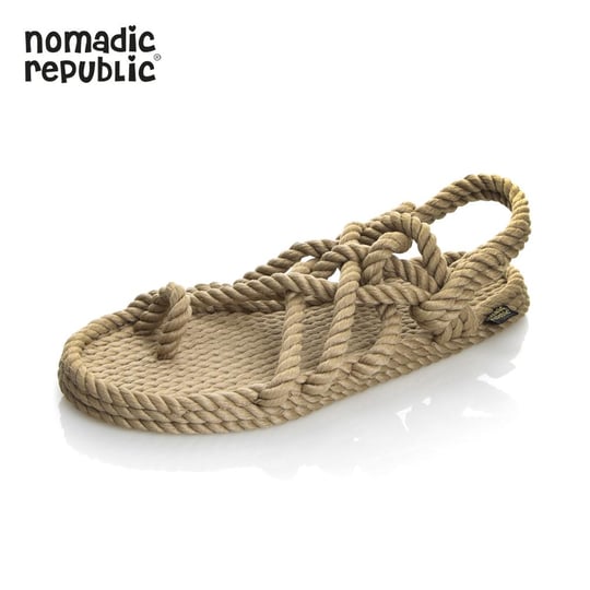 Nomadic Republic Kadın Sandalet Natural Halat NOM1001K NOMADIC - NOMADIC  REPUBLIC 0012-BEJ | Marka Park