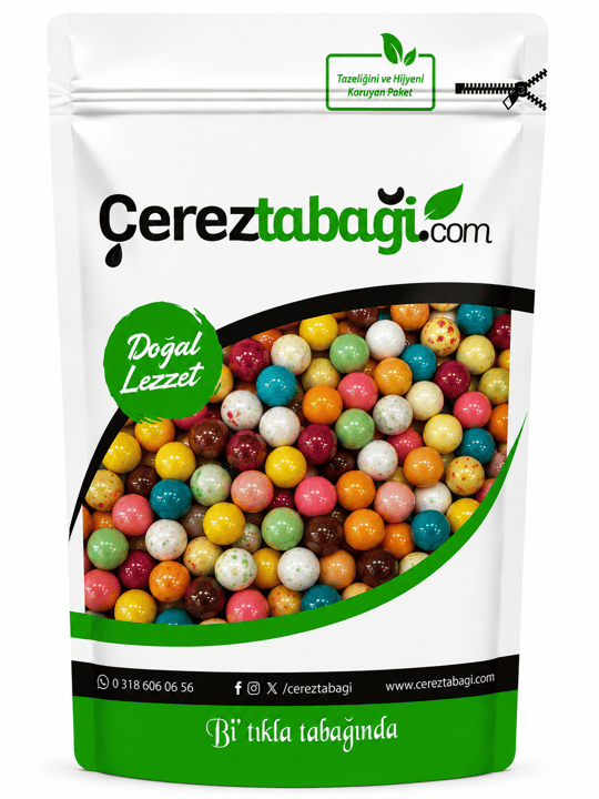 Meyve Aromalı Çikolatalı Leblebi - 500 Gr Fiyatı Online Satın Al