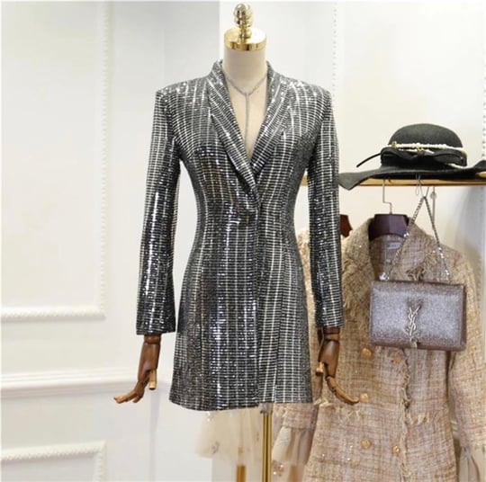 Robe blazer sequin zara clearance