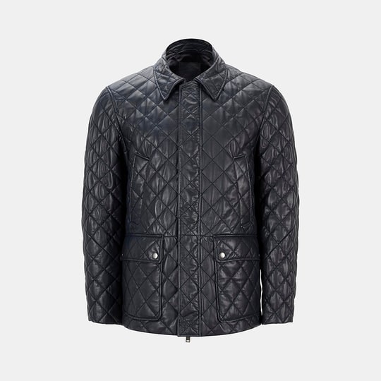 K14998 ERKEK KAPİTONELİ DERİ MONT