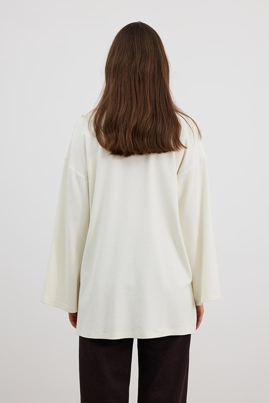 Ultrasoft Triko Tunik Ekru
