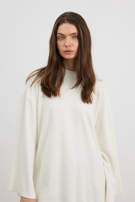 Ultrasoft Triko Tunik Ekru