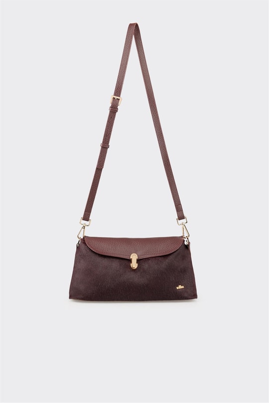 Bordo Kadın Çapraz Çanta