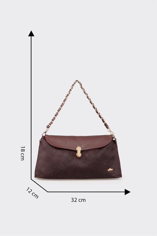 Bordo Kadın Çapraz Çanta