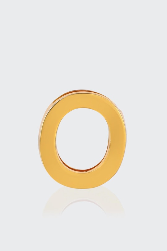 O Harfi Gold Çanta Charm