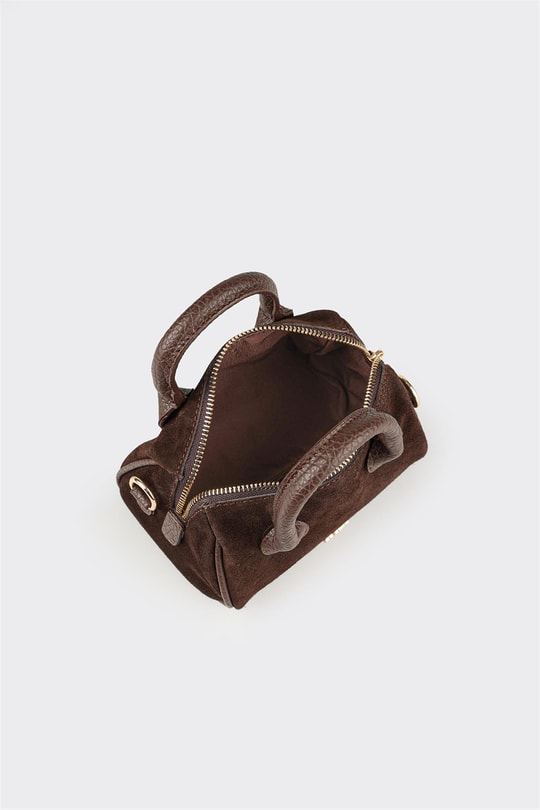 Kahve Kadın Küçük El Çantası