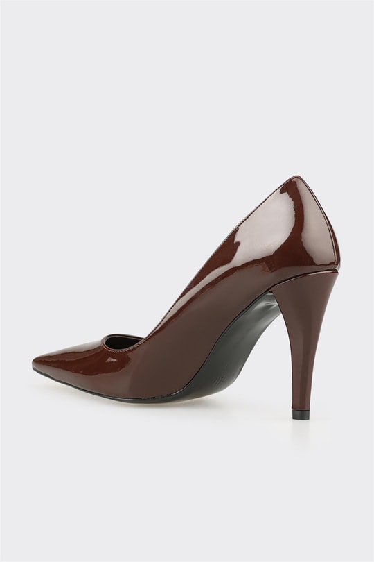 Kahve Kadın Stiletto
