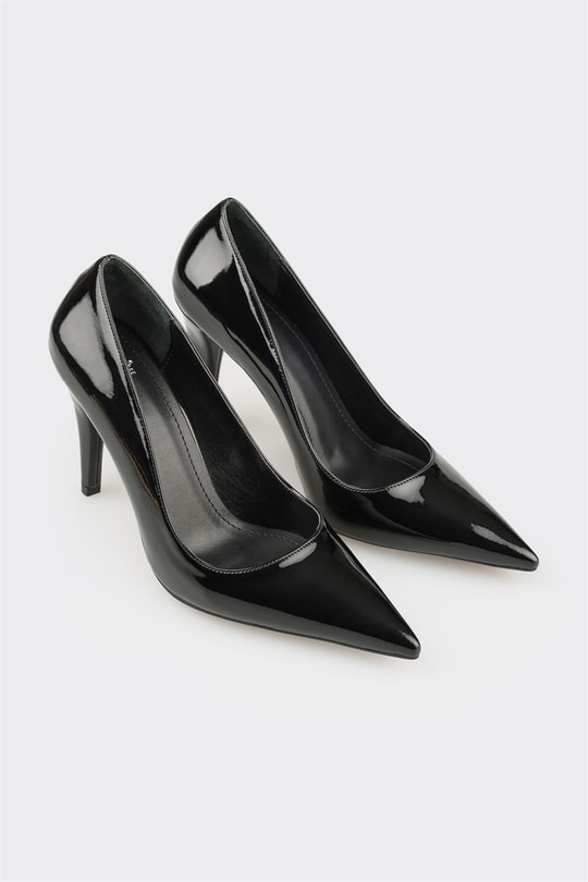 Siyah Kadın Stiletto