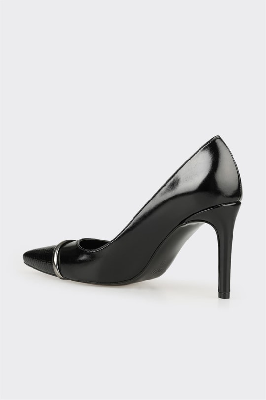 Siyah Kadın Stiletto