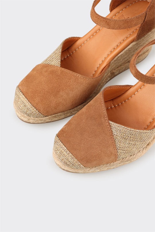 Taba Deri Kadın Espadril
