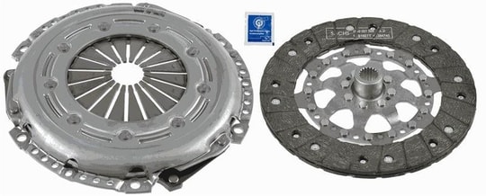 SACHS3000951086 Debriyaj Seti Baskı Disk P308-P3008-P5008-C4-C4 Pıcasso 1.6 Hdi 228Mm X 18 Diş Egs 6 ŞanzumanSACHS 3000950062