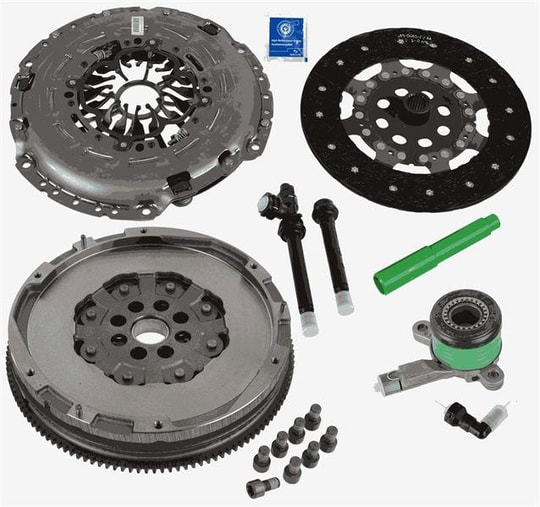 SACHS4 Lü Debriyaj Seti Volan Baskı Balata Rulman Renault Master Iıı 10> Opel Movano B 10> Nıssan Nv400 10> 2.3DciSACHS 2290601137