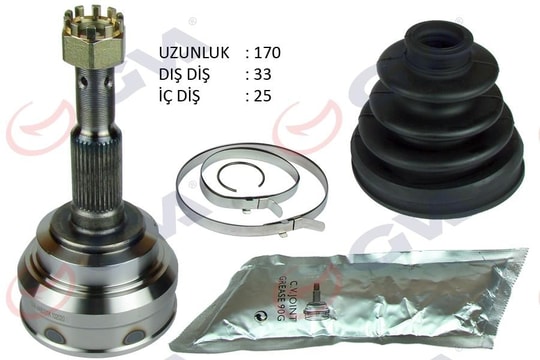 GVAAks Kafası Dış Ön Vectra A 1.8 88-95 33X25x52 170MmGVA 4490101K