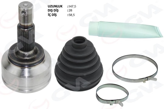 GVAAks Kafası Sol-Sag On Dıs Fıat Scudo 270 1.6 Mjt 07-GVA 4429003K