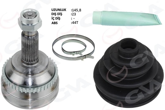 GVAAks Kafası Sol-Sag On Dıs Renault Laguna I B56.556 1.8İ Abslı 44 Dıs 93-01GVA 4418022K