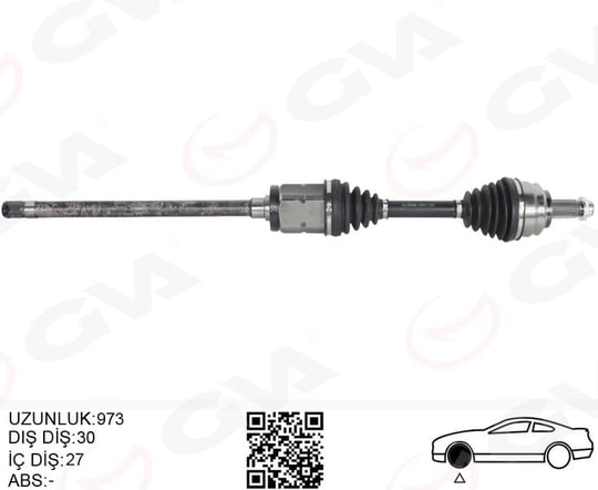 GVAAks Mılı On Sag Bmw X5 E53 00 06GVA 4499117