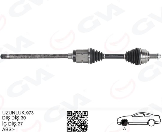 GVAAks Mılı On Sag Bmw X5 E53 00 06GVA 4499117