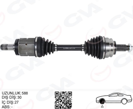 GVAAks Mılı On Sol Bmw X5 E53 00 06GVA 4499116
