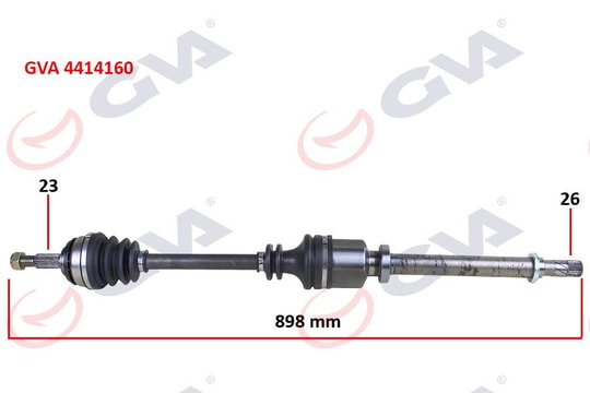 GVAAks Ön Sağ Clıo Iıı-Modus 1.4-1.6-1.5 Dcı 05 Logan Mcv 1.4-1.6-1.5Dci 07GVA 4414160