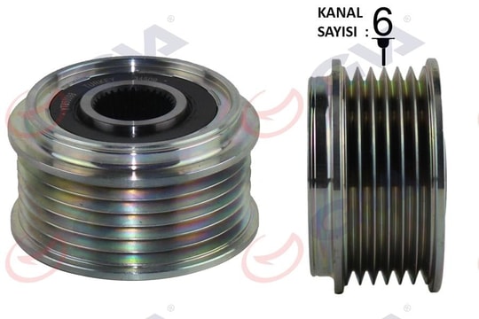 GVAAlternatör Kasnağı Focus 01-04 -Focus Iı 04- -Mondeo Iv 07- -Connect 02- 1.8TdcıGVA 2835110