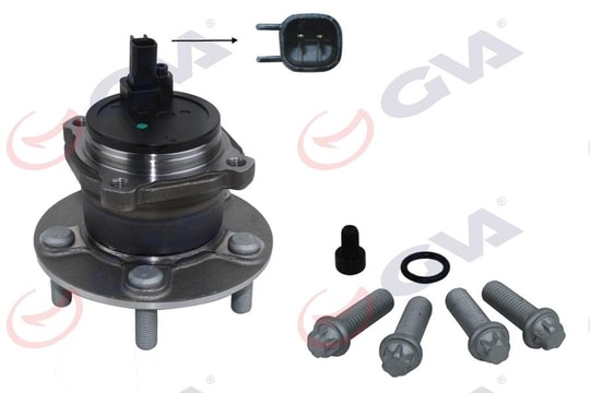 GVAArka Teker Poryası Rulmanlı Focus C-Max 07 11 -Focus Iı 04 11 Abs Li 5 Bijon Sensor DahılGVA 4735111