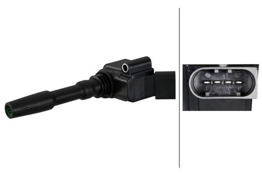 HELLAAteşleme Bobini 12V 4-Kutuplu Vw GroupHELLA 5DA358168821