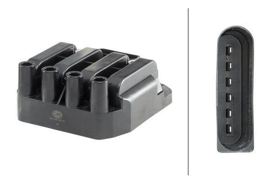 HELLAAteşleme Bobini. 12V. 6-Kutuplu. Vw Bora-Golf Iv-Skoda Octavia IHELLA 5DA358000181