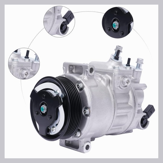 DENSOAudi A3 Klima Kompresörü Denso Marka 1K0820859S 1K0820859S