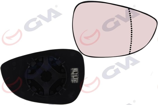 GVAAyna Camı Sağ Fıesta 08 Isıtmalı Asferik Vm-6313AghrGVA 1137221