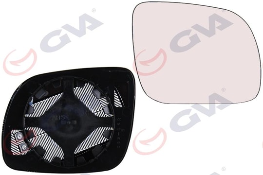GVAAyna Camı Sağ Golf Iv-Bora-Passat 98-03 Isıtmalı Konveks Beyaz Cam Küçük Vm-189GhrGVA 1175021