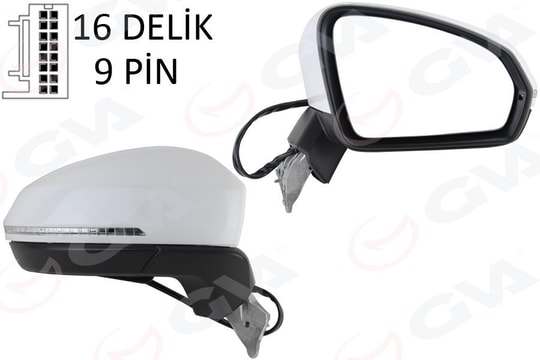 GVAAyna Komple Sağ 9 Pin Aydınlatma Katlanır Tıguan 2019GVA 9105781
