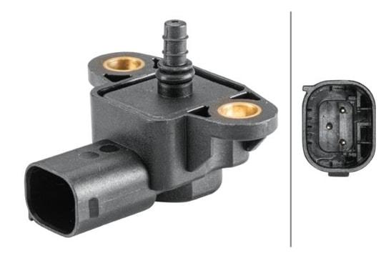 HELLABasınc Sensoru Mercedes Om640 Om642 Om646 Om647 Om648 W203 W204 C219 W211 W212 W164 X204 W220 W221HELLA 6PP358152271
