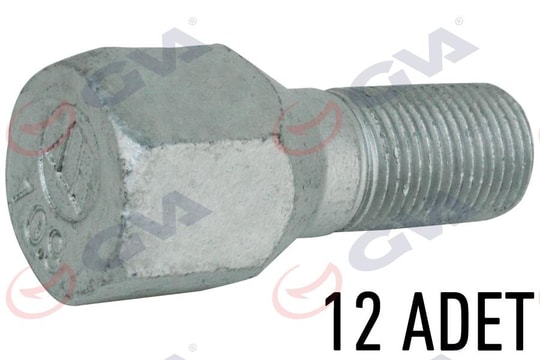 GVABijon Civatası Fıat Ducato-Jumper-Boxer-Master Aa.24 M16x1.50 Paket 12 Febı 32450GVA 8820133