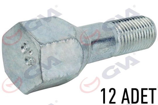 GVABijon Civatası Fıat Tofaş-Fıat Kısa Beyaz Kaplı Paket 12GVA 8820110