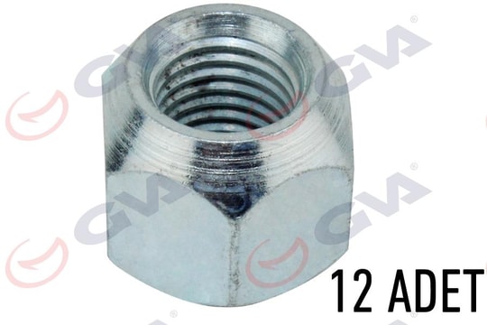 GVABijon Somunu Ford Fıesta-Focus Saç Jant Çinko Paket 12 Febi 27413GVA 8830111