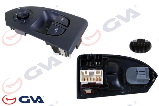 GVACam Açma Anahtarı Fıat Ducato Jtd 06- Sol Çiftli-Çerçeveli-Ayna AyarlıGVA 8027000